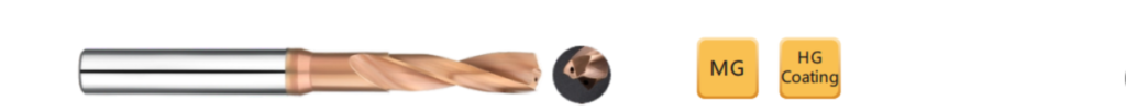 HRC65 Super Hard Drill Bits(Internal Cooling and Lengthened)