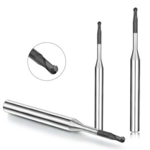 Graphite Ball Nose Long Neck End Mill