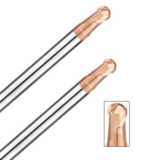 Fresa a testa sferica HRC65