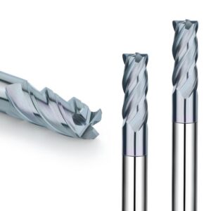 Tungsten Copper Corner Radius End Mill【4 Flutes Φ3-12】