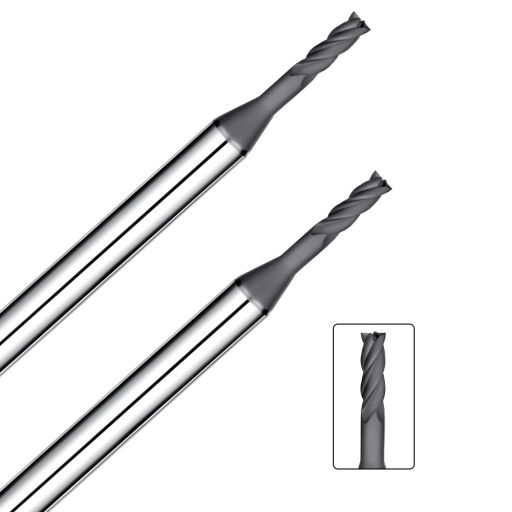 Graphite Square Long Neck End Mill