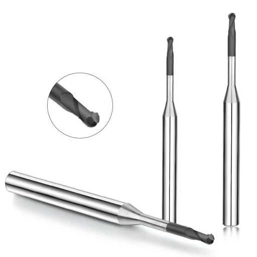 Graphite Ball Nose Long Neck End Mill