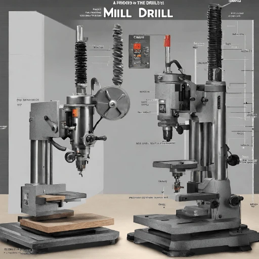 What are the key considerations when setting up and operating a milling machine or drill press?