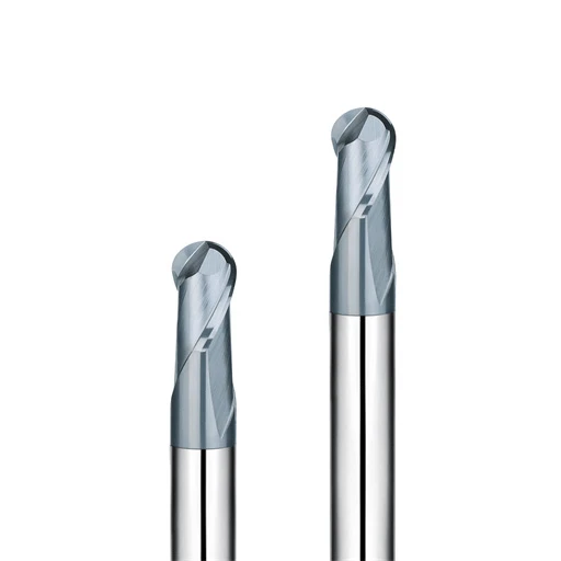 What are the common problems and solutions when using ball end mills?