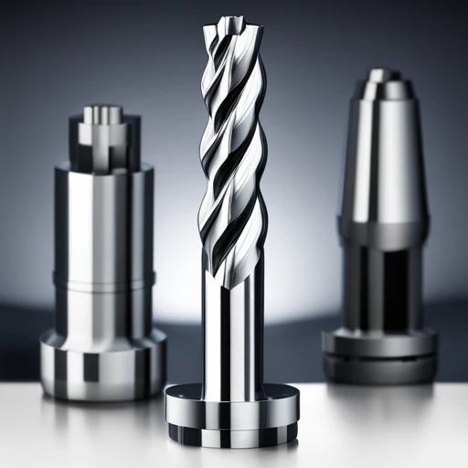 Why are carbide 4 flute end mills popular in machining?