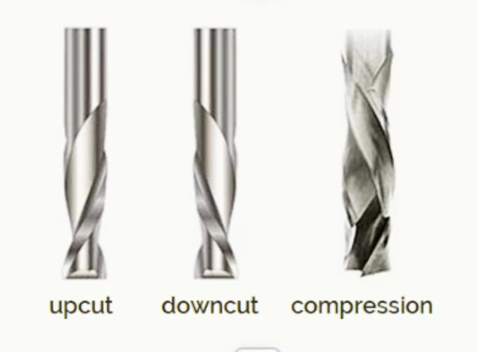Choosing the right downcut end mill for your material