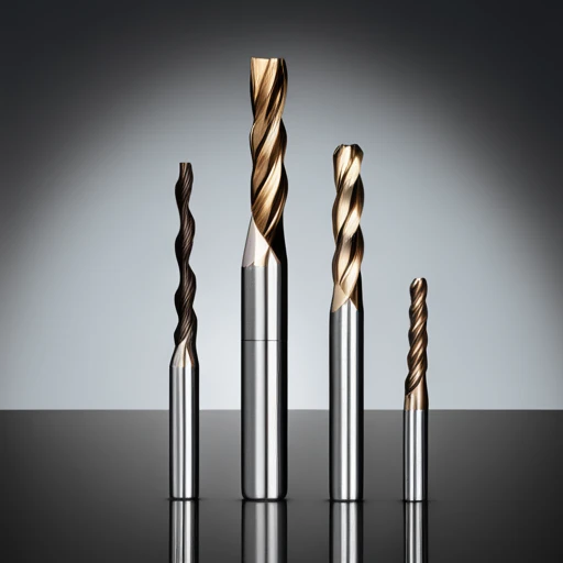 Advanced applications of downcut end mills