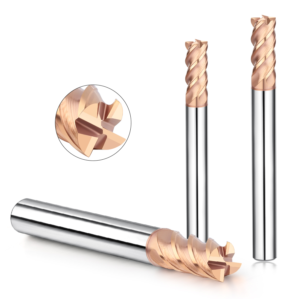 end milling cutter for hardened steel