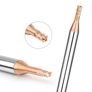 HRC65 Long Neck Corner Radius End Mill