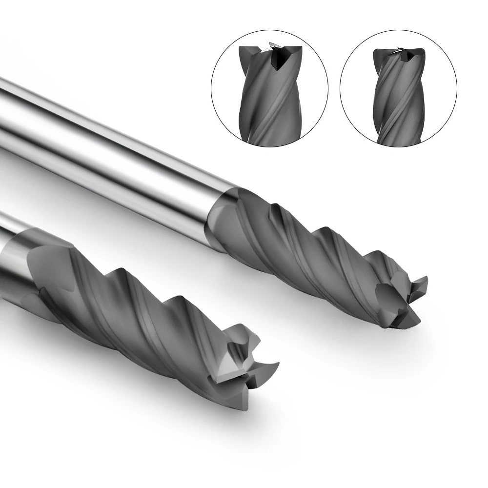 graphite corner radius end mill