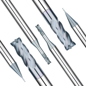 Tungsten Copper Corner Radius End Mill