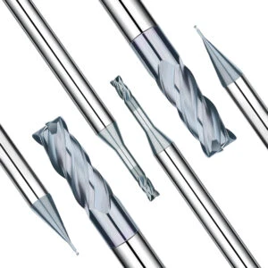 Tungsten Copper Corner Radius End Mill