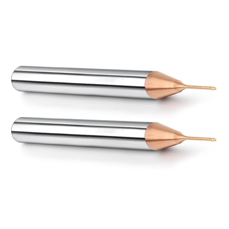 2 Flutes Long Neck Flat End Mill