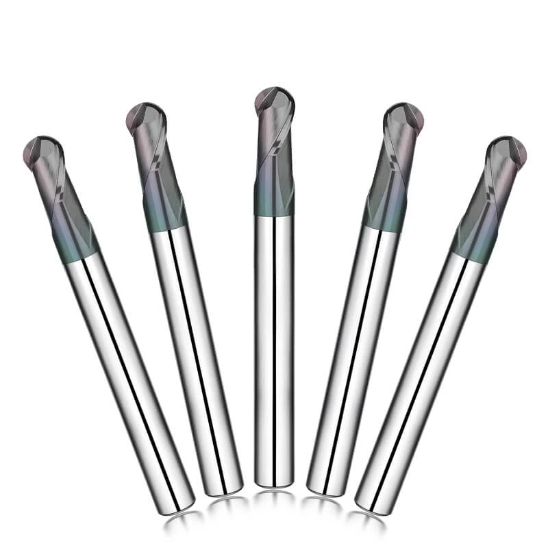 2 Flutes Ballnose End Mill-5