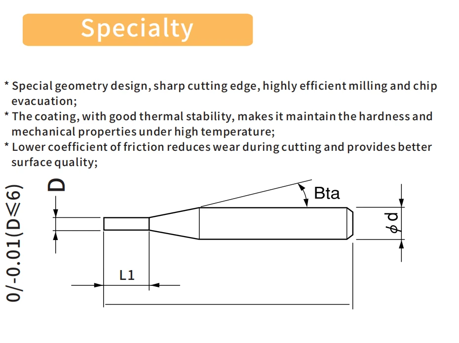2 Flutes Flat End Mill-1729731905318