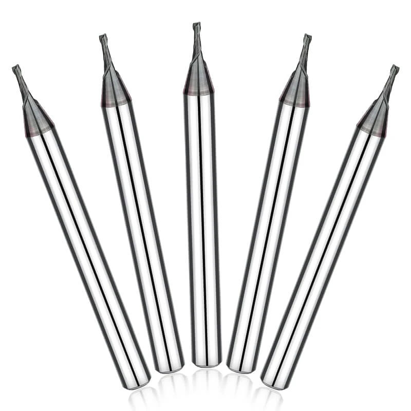 2 Flutes Flat End Mill-5