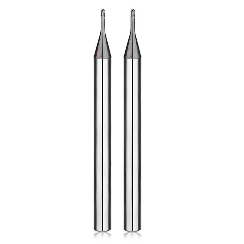 2 Flutes Long Neck Ballnose End Mill-1