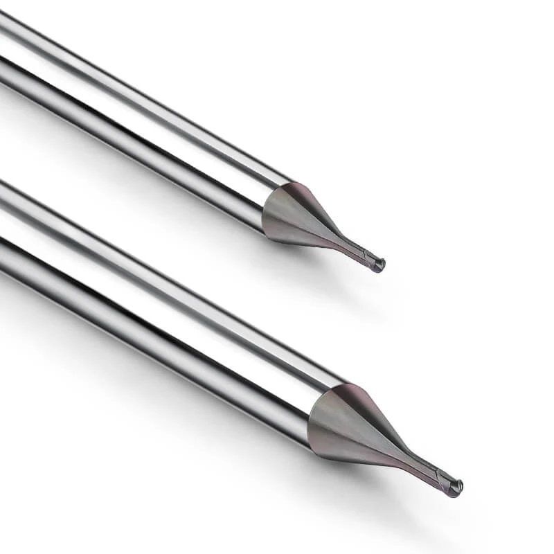 2 Flutes Long Neck Ballnose End Mill-6
