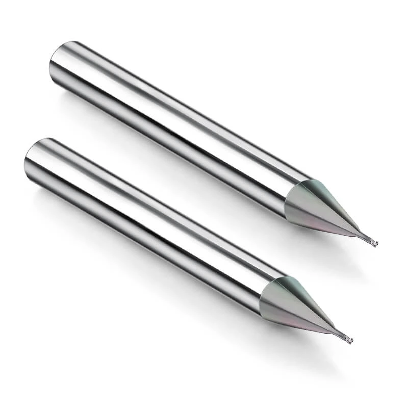 2 Flutes Long Neck Corner Radius End Mill