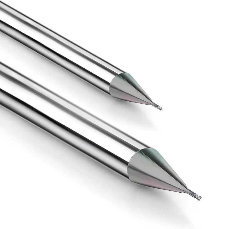 2 Flutes Long Neck Corner Radius End Mill-6