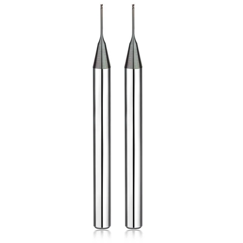 2 Flutes Long Neck Flat End Mill-1