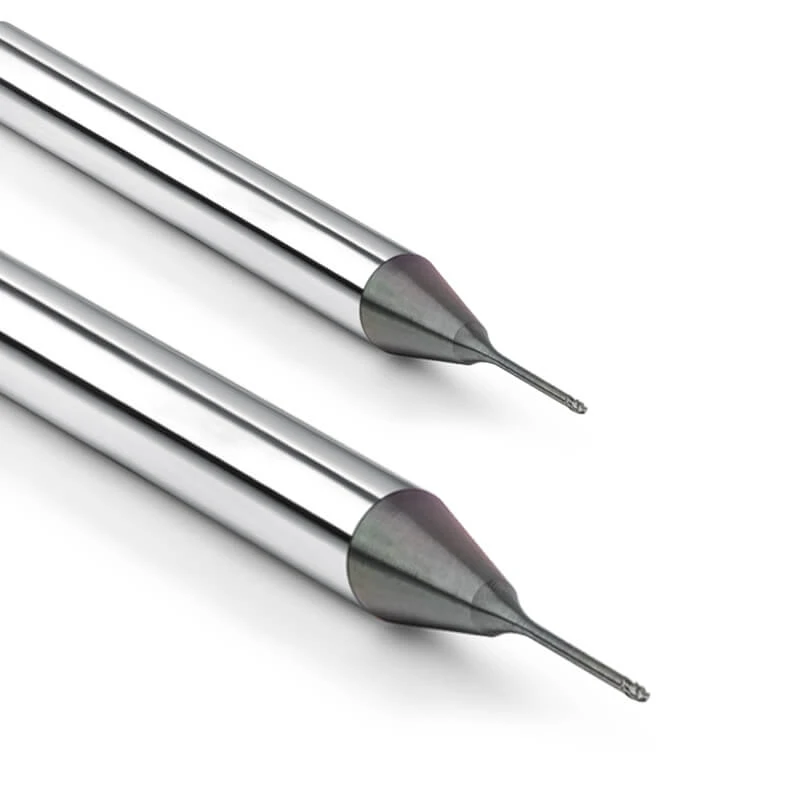 Micro Long Neck Flat End Mill
