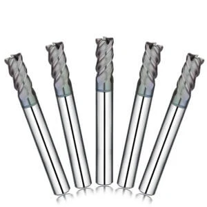 4 Flutes Corner Radius End Mill