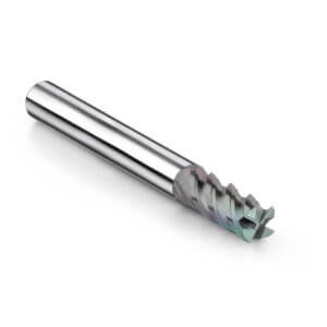 DLC coated aluminum end mills