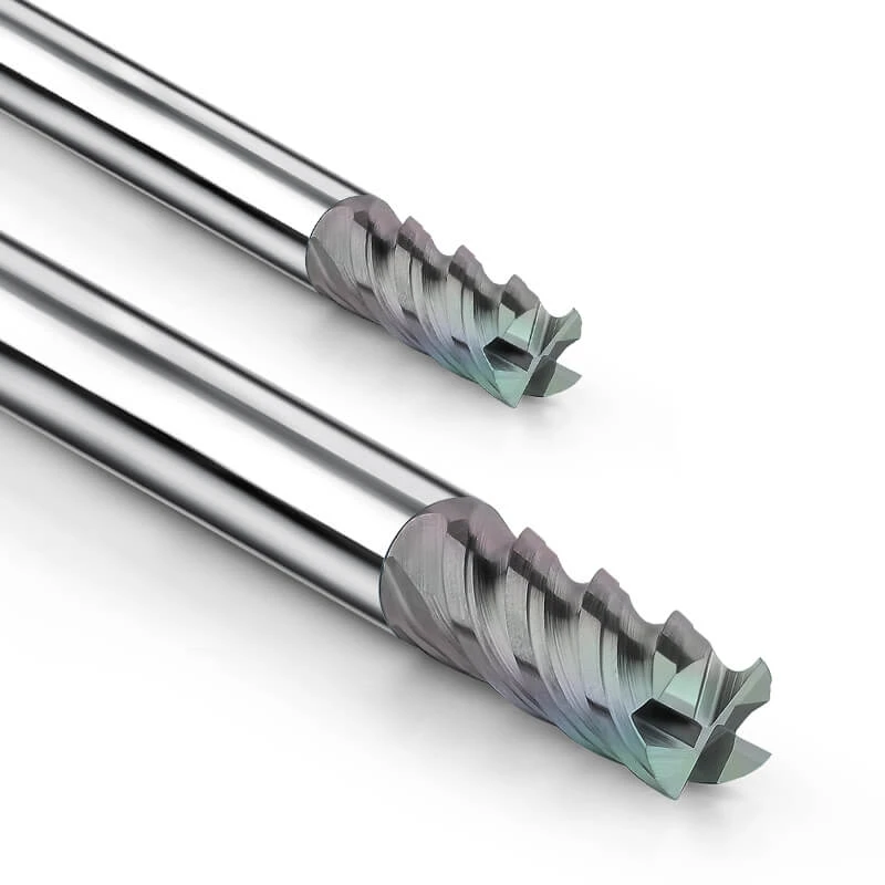 end mill diameter for steel
