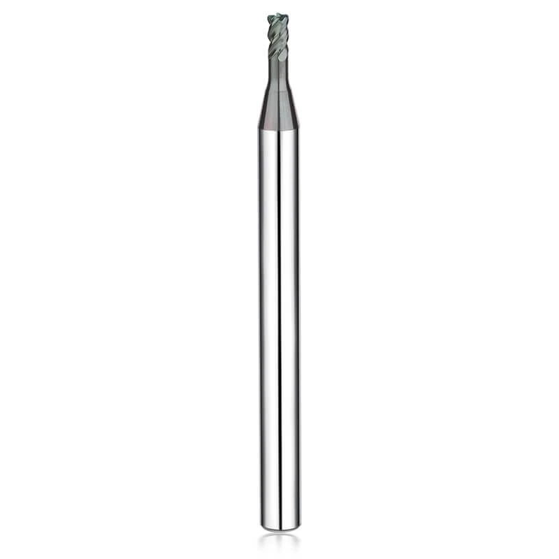4 Flutes Long Neck Corner Radius End Mill-4