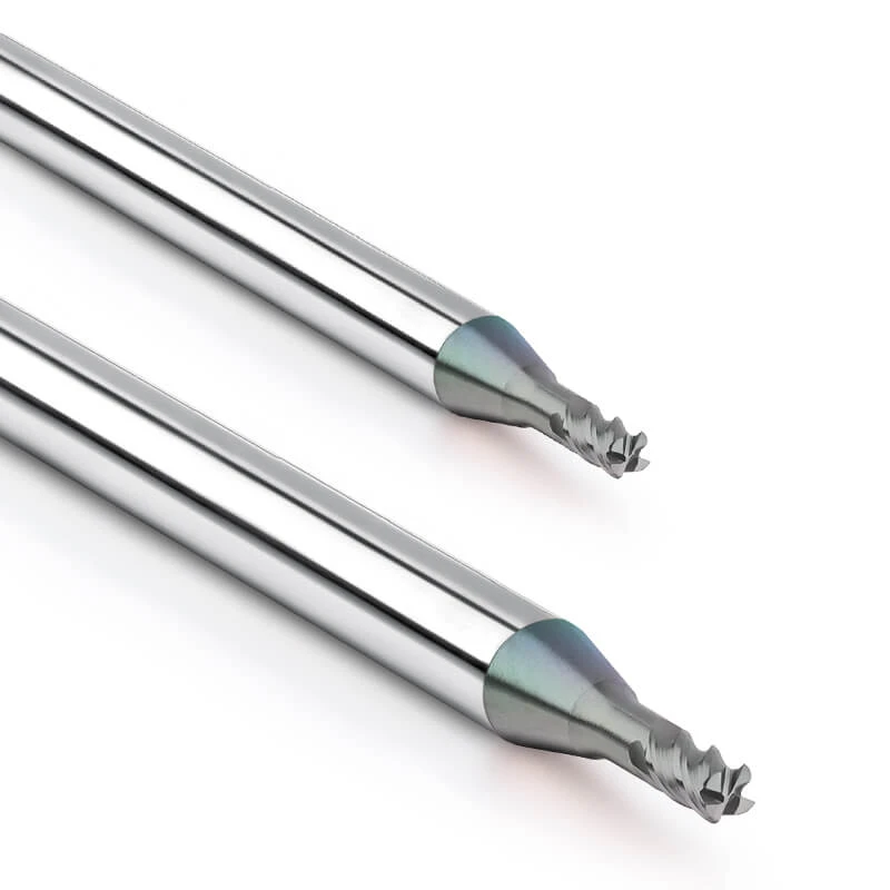 4 Flutes Long Neck Corner Radius End Mill-6