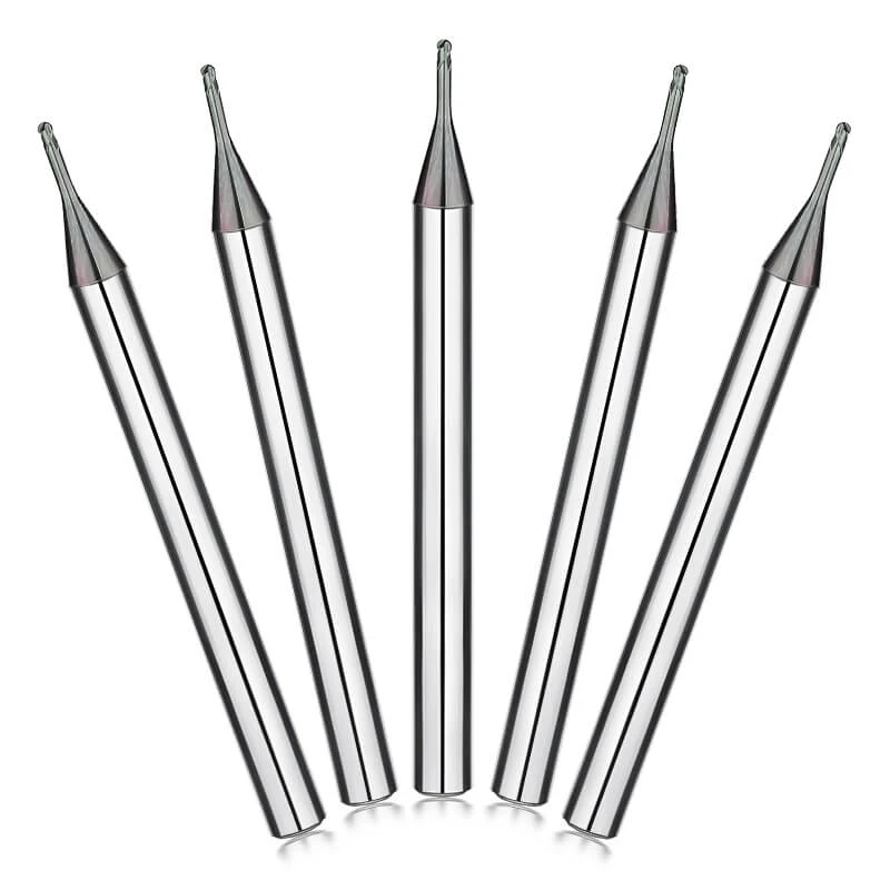 4 Flutes Long Neck Flat End Mill-5