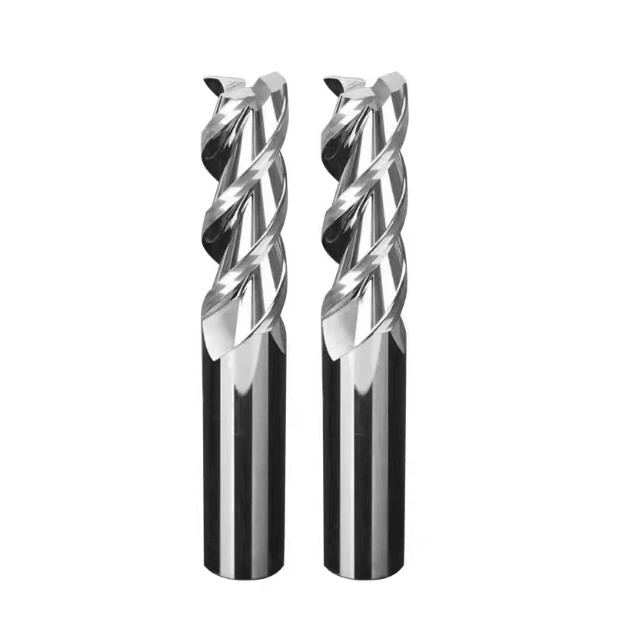 3 flute end mill