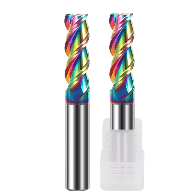 3 flute end mills